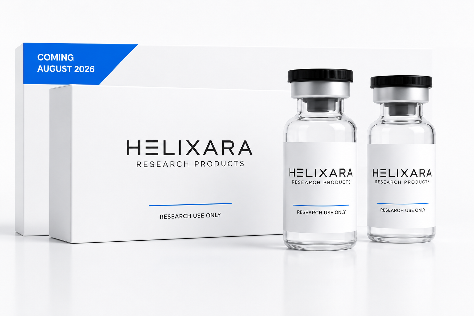 Helixara research product vial